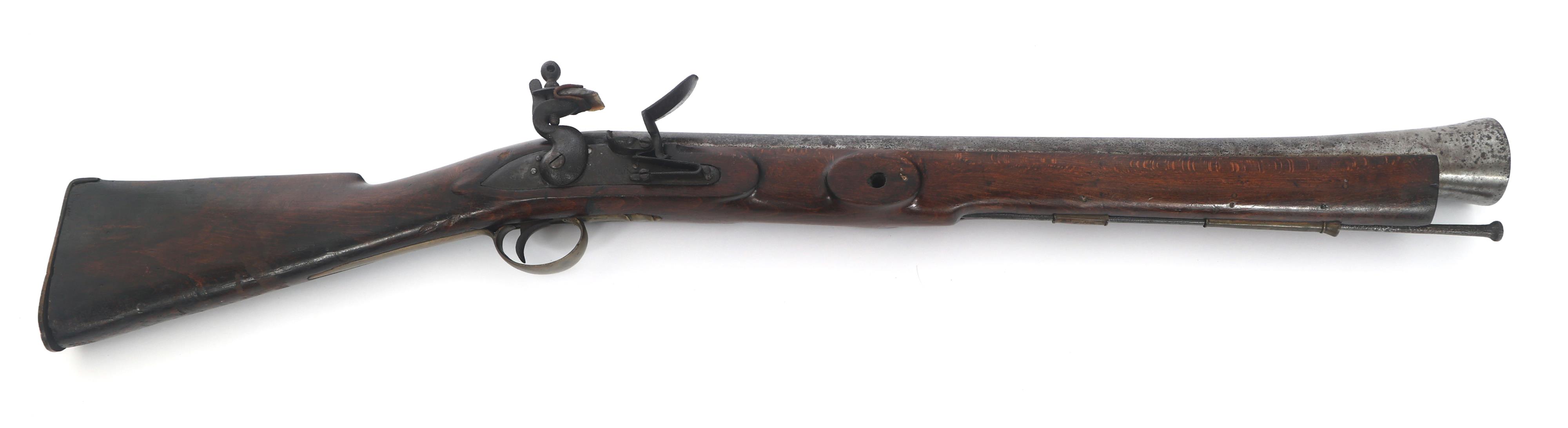 BRITISH NAVY FLINTLOCK BLUNDERBUSS SWIVEL GUN - 118334
