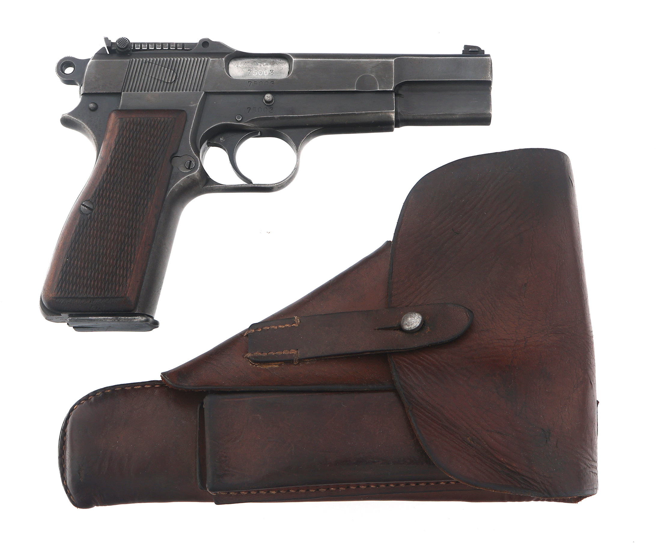 WWII GERMAN FN BROWNING HI-POWER 9mm PISTOL - 122019