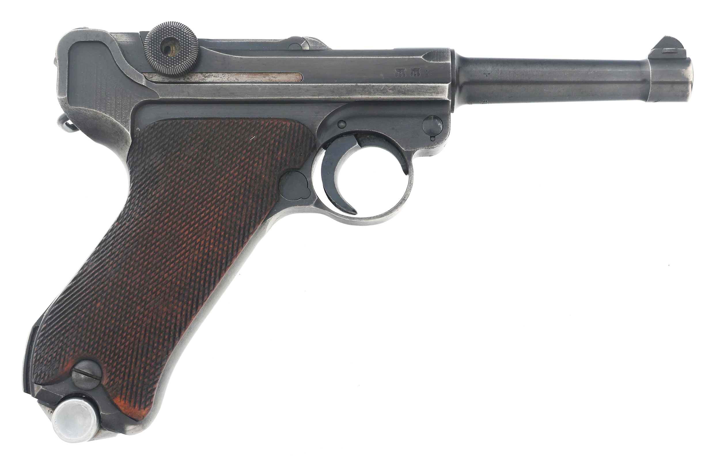 WWII GERMAN byf MAUSER MODEL P08 9mm LUGER PISTOL  - 122032