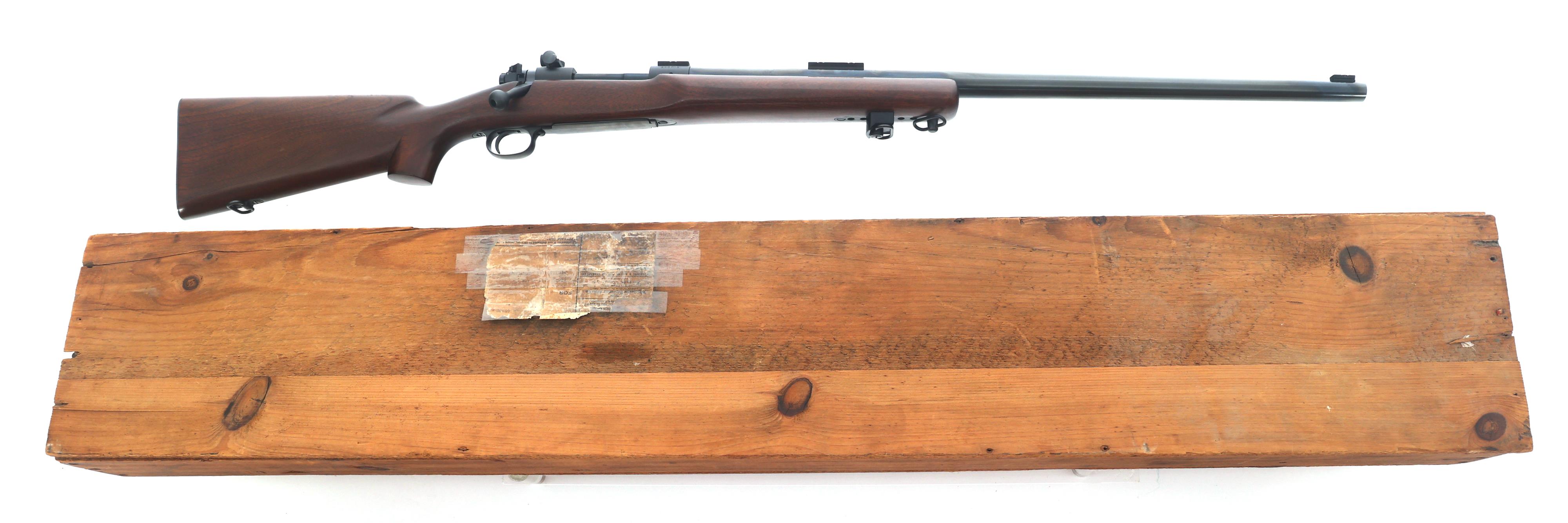 1955 WINCHESTER MODEL 70 BULL GUN 30-06 RIFLE - 126419