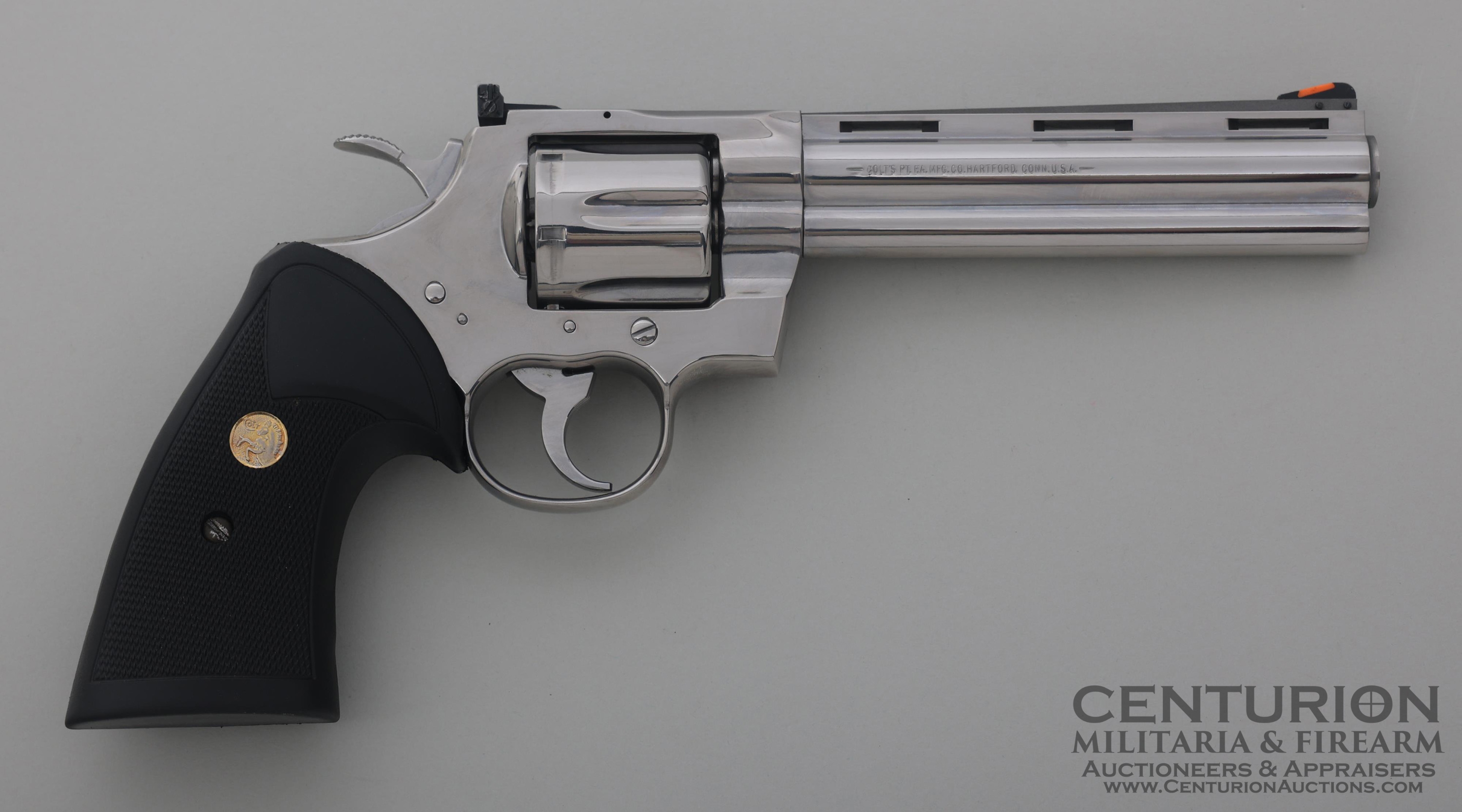 1988 COLT MODEL PYTHON .357 MAGNUM CALIBER REVOLVER 127153