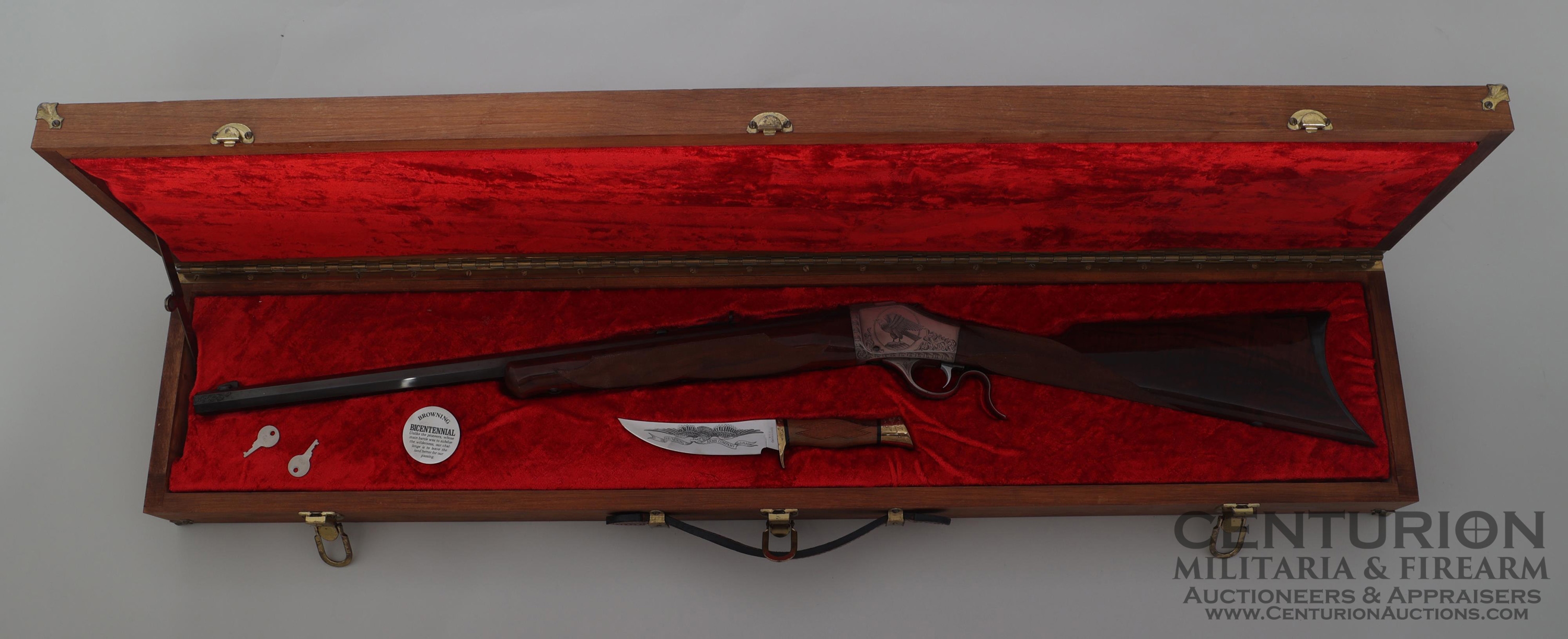 BROWNING MODEL B 78 BICENTENNIAL 45-70 CALIBER RIFLE 127577