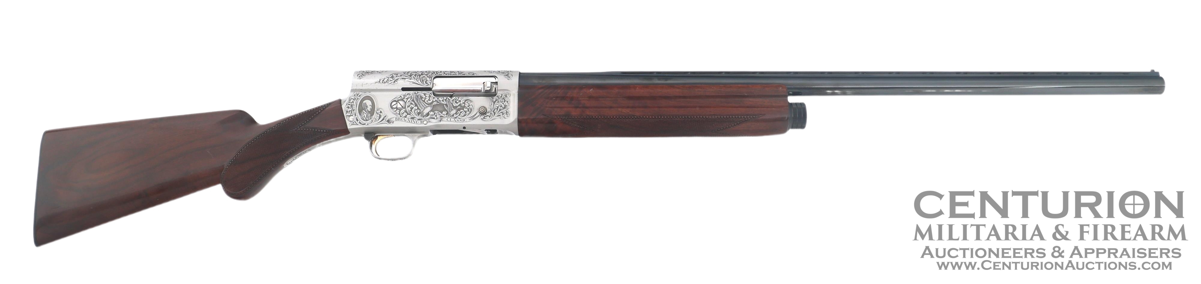 M. Calabrese Engraved Browning Classic Model A5 12 Gauge Shotgun 129369