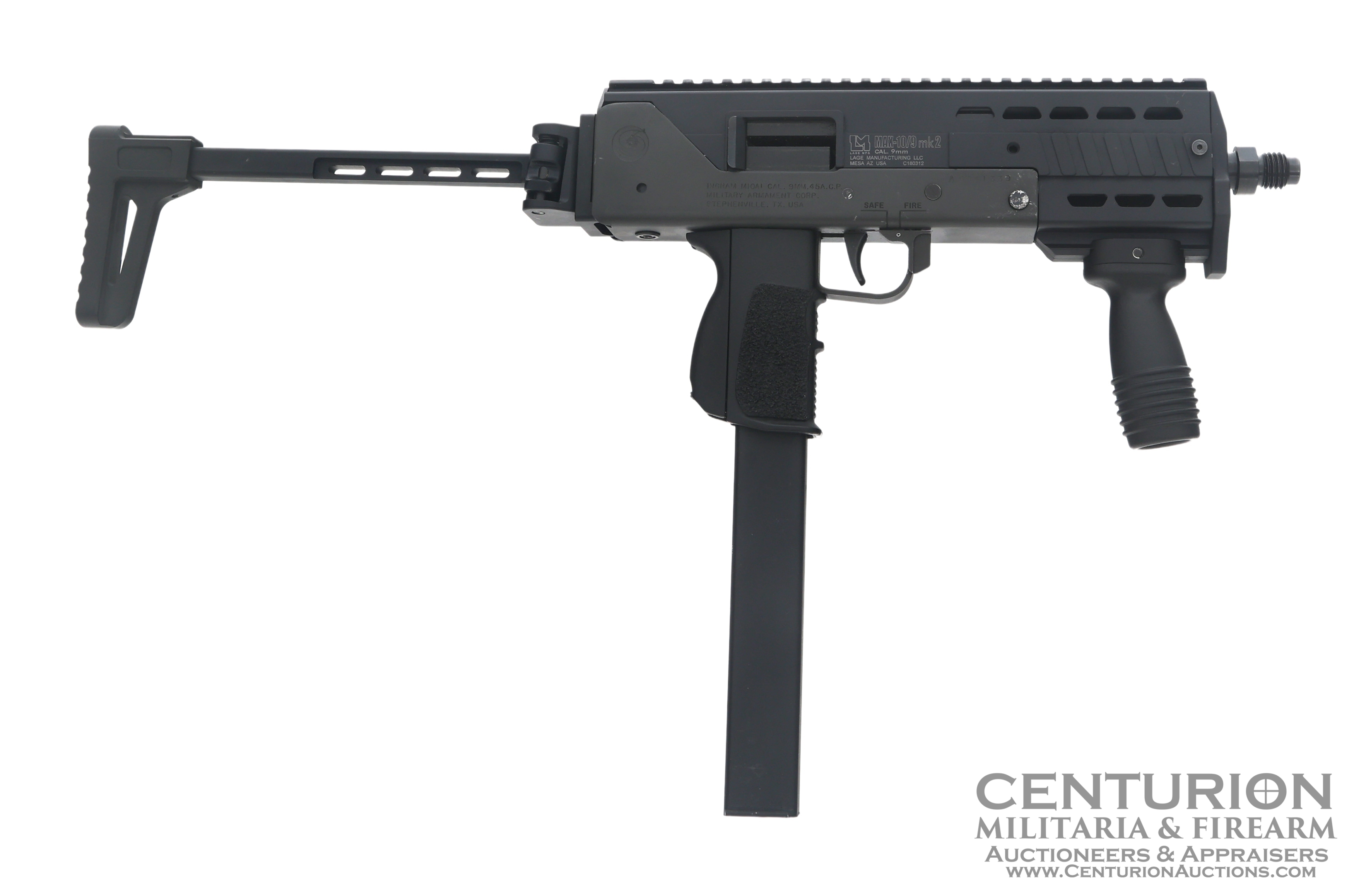 Fully Transferable Military Armament Corp. M10A1 9x19mm Caliber Submachine Gun - NFA 129515