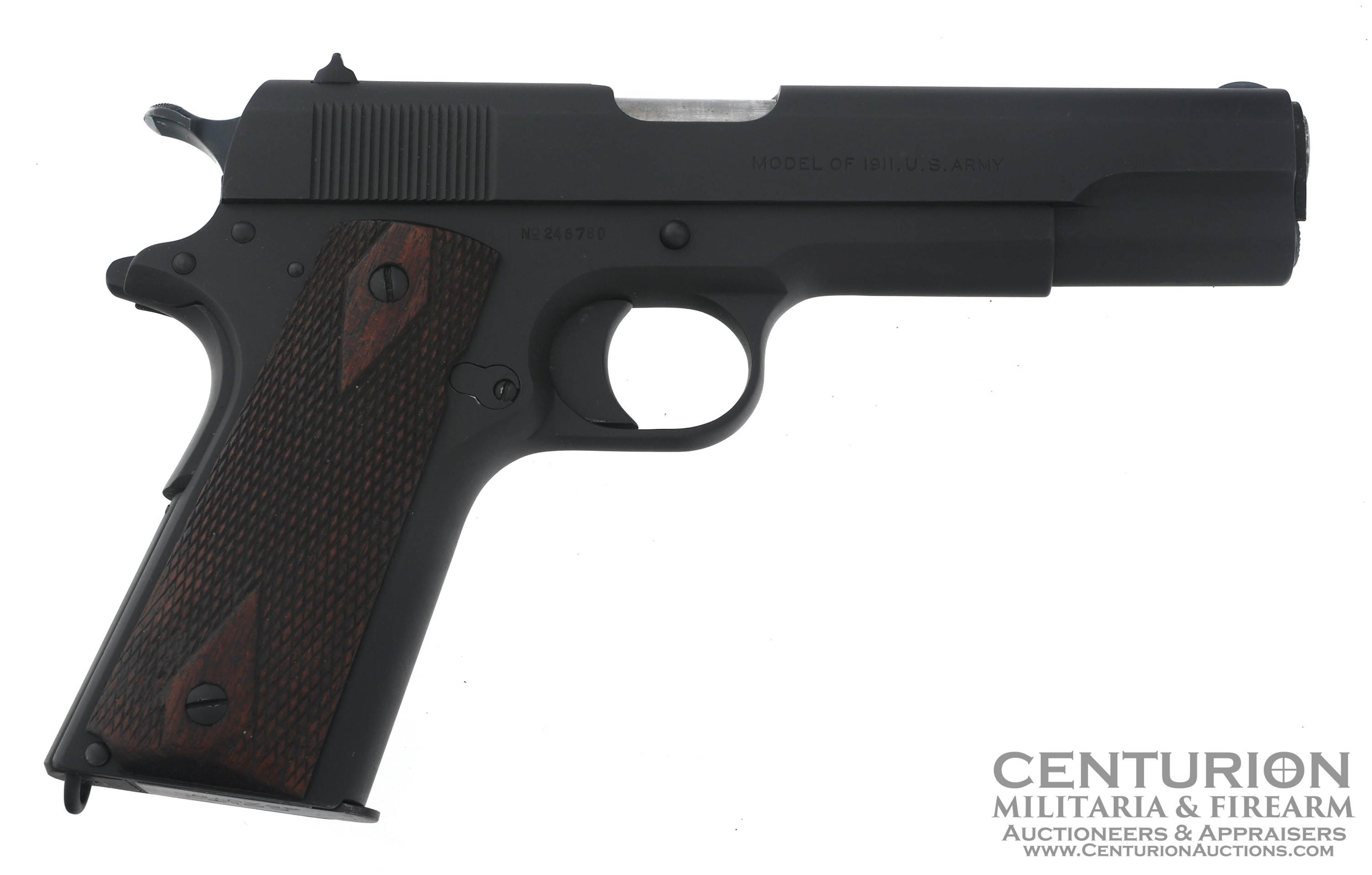 1918 US COLT MODEL 1911 ARMY .45 CALIBER PISTOL 133032