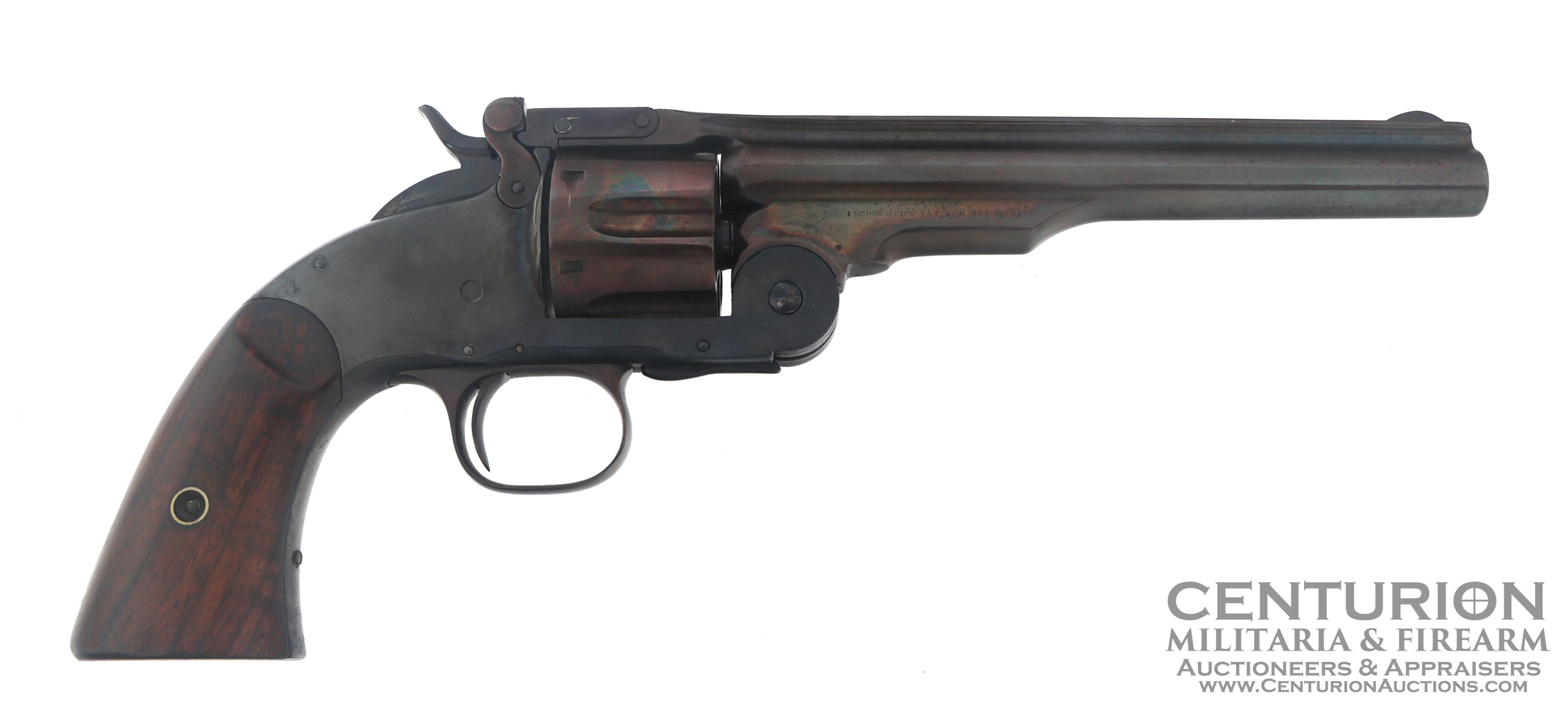 SMITH WESSON 2nd MODEL SCHOFIELD .45 CALIBER REVOLVER 133254