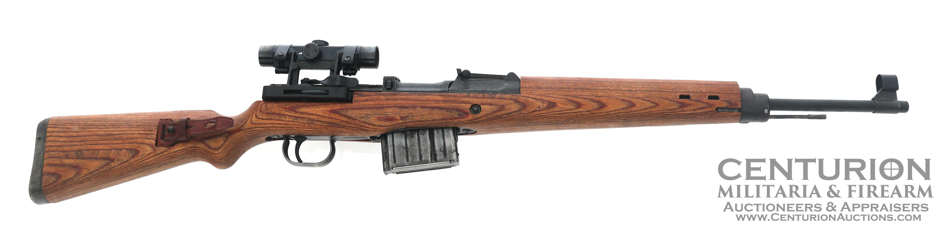 WWII GERMAN WALTHER G43 792x57mm RIFLE 133045