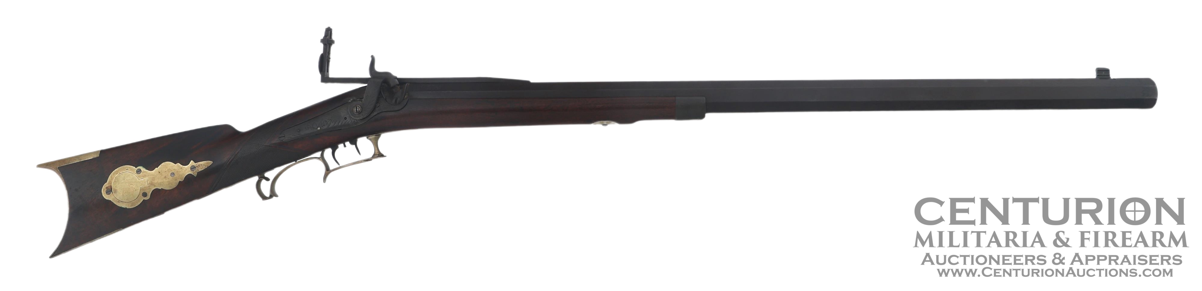 ARTEMAS LEONARD .50 CALIBER PERCUSSION TARGET RIFLE - 134303