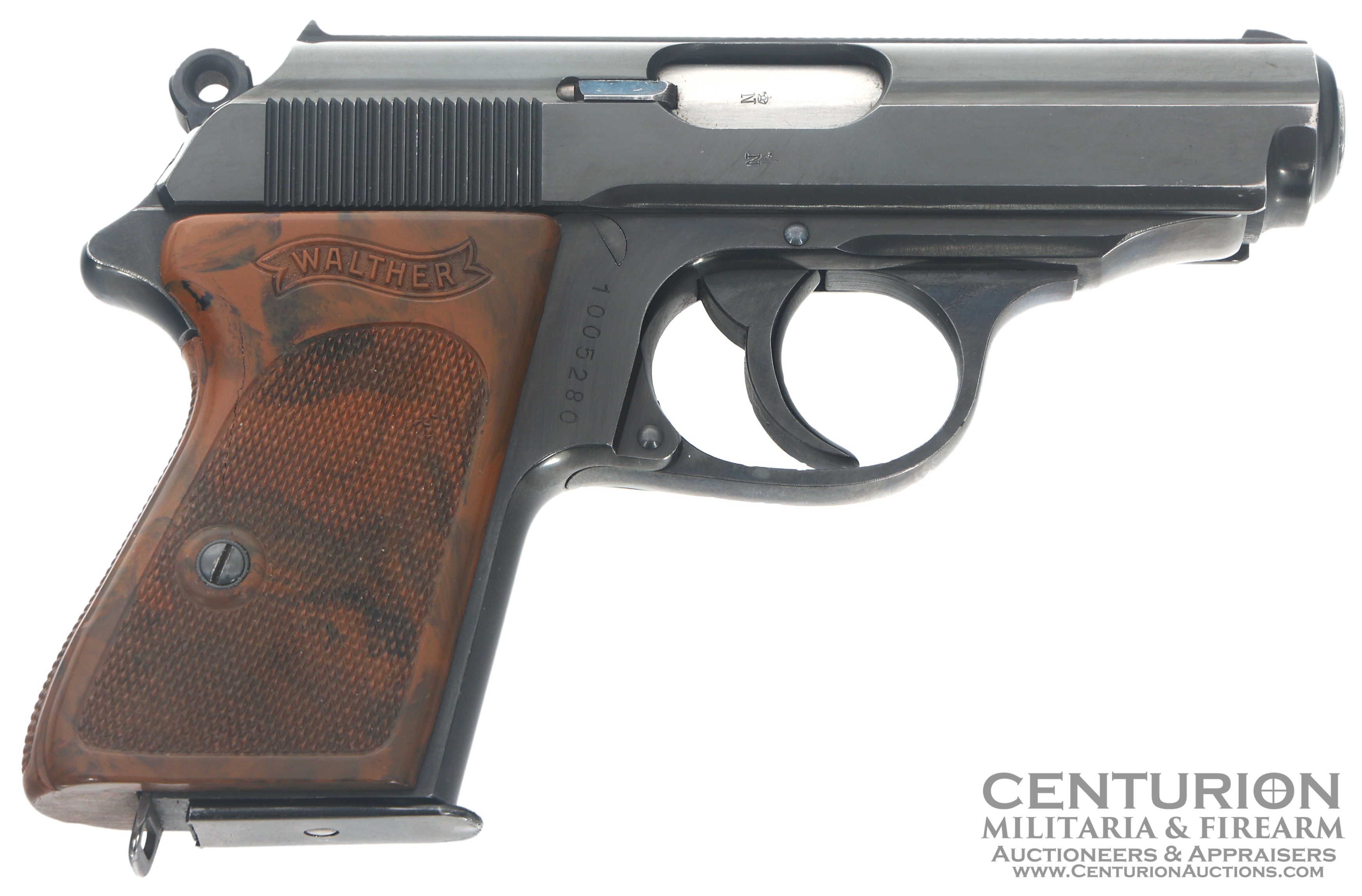 WWII German Police Walther Model PPK 7.65mm Caliber Semi-Automatic Pistol - 137376