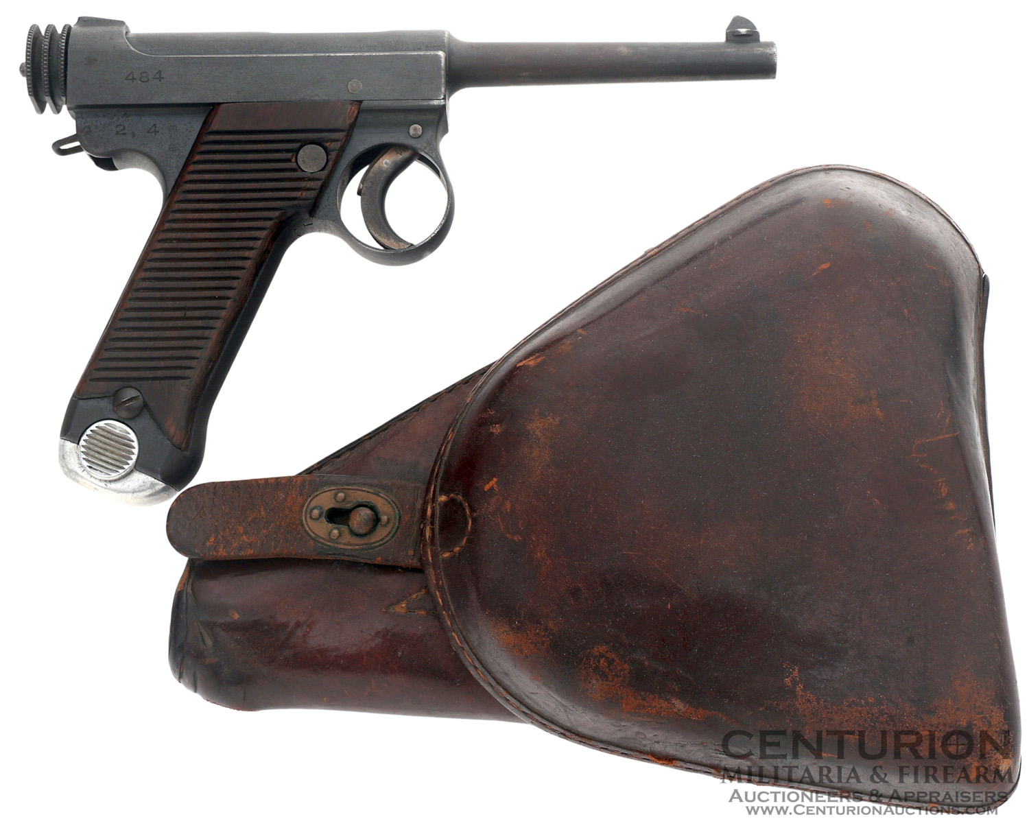 1927 JAPANESE CHIGUSA FACTORY TYPE 14 NAMBU PISTOL 141028