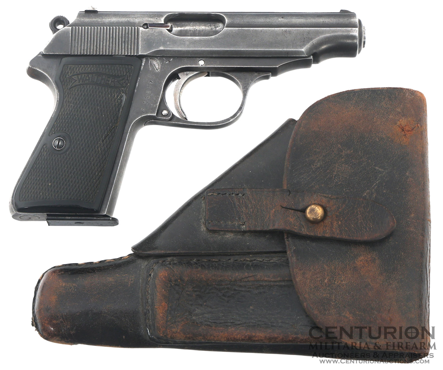 NSKK MARKED WALTHER MODEL PP 7.65mm CALIBER PISTOL 141010