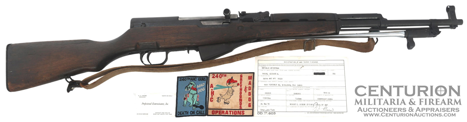 VIETNAM WAR BRING BACK CHINESE TYPE 56 CARBINE 141101