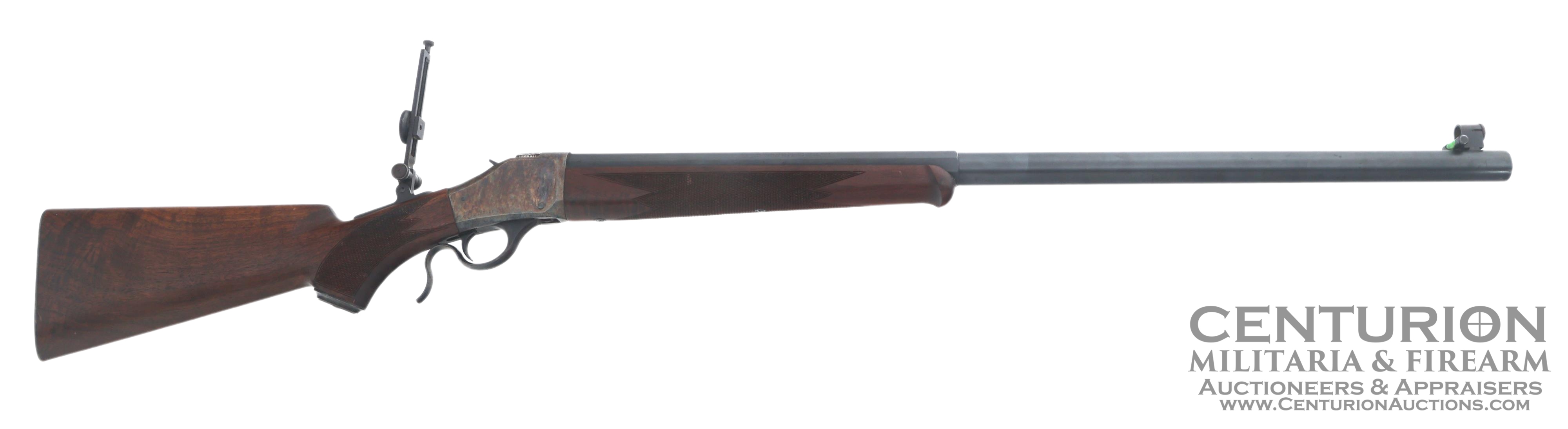BROWNING MODEL 1885 45-70 CALIBER FALLING BLOCK RIFLE - 143186