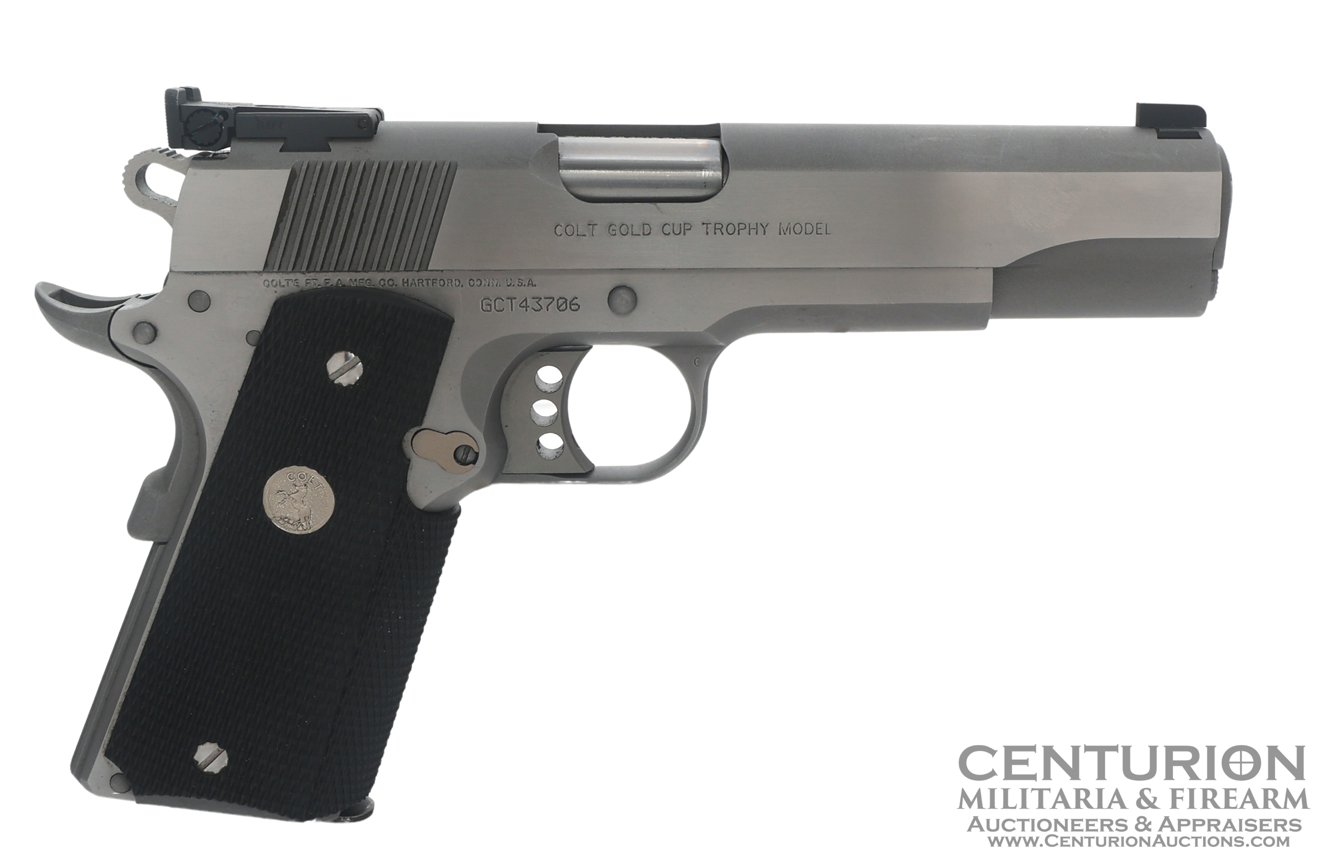 COLT GOLD CUP TROPHY .45 ACP CALIBER SEMI AUTO PISTOL - 143067