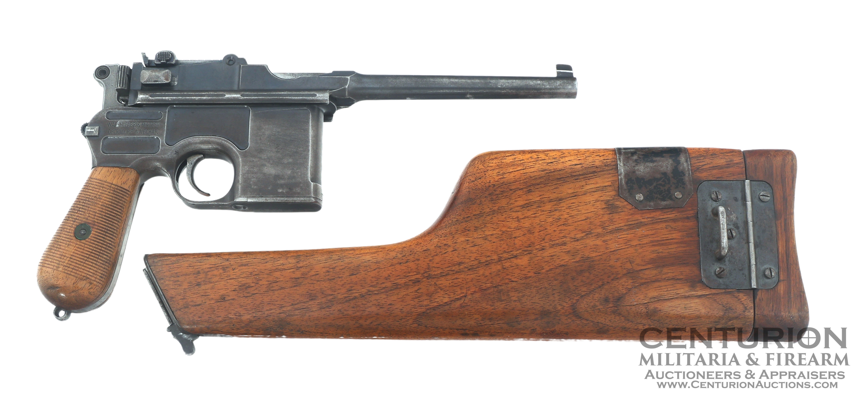 VON LENGERKE DETMOLD MAUSER MODEL C96 PISTOL - 143025