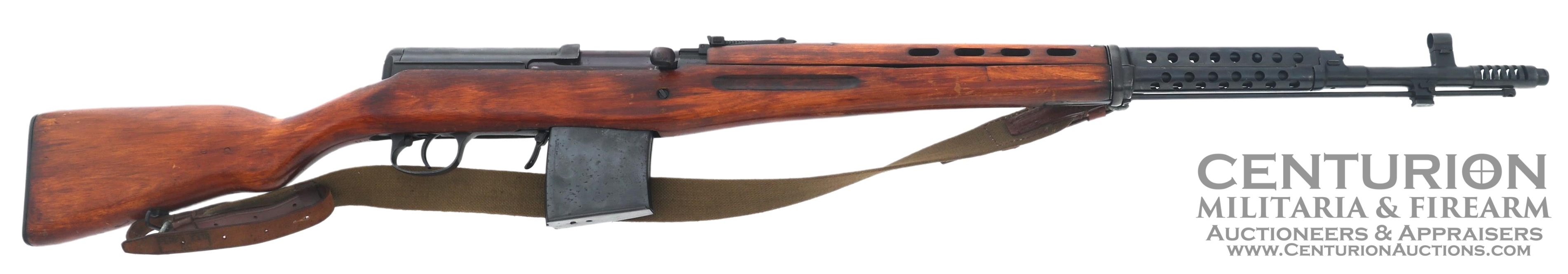 1941 Russian Izhevsk Model SVT-40 7.62x54mmR caliber semi automatic rifle - 146125