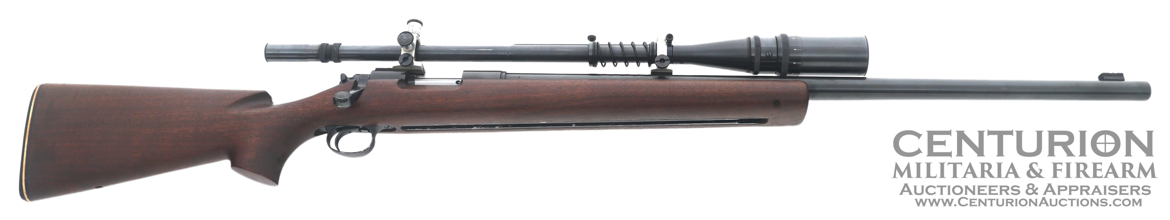 US Remington Model 40-X .22 LR caliber target rifle with Unertl 16 power scope - 146161