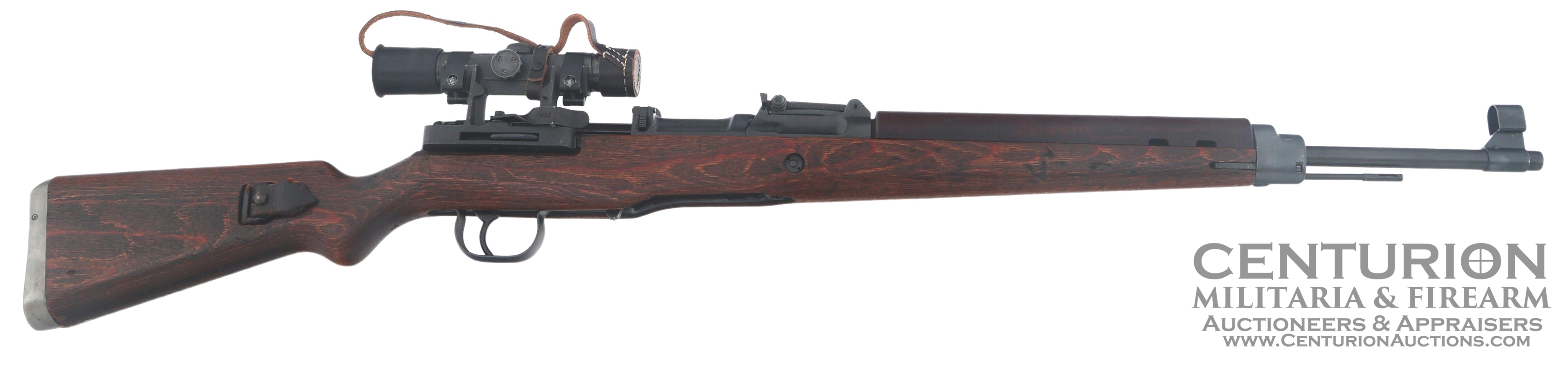 WWII German Walther ac code Model G43 7.92x57mm caliber Sniper rifle - 146138