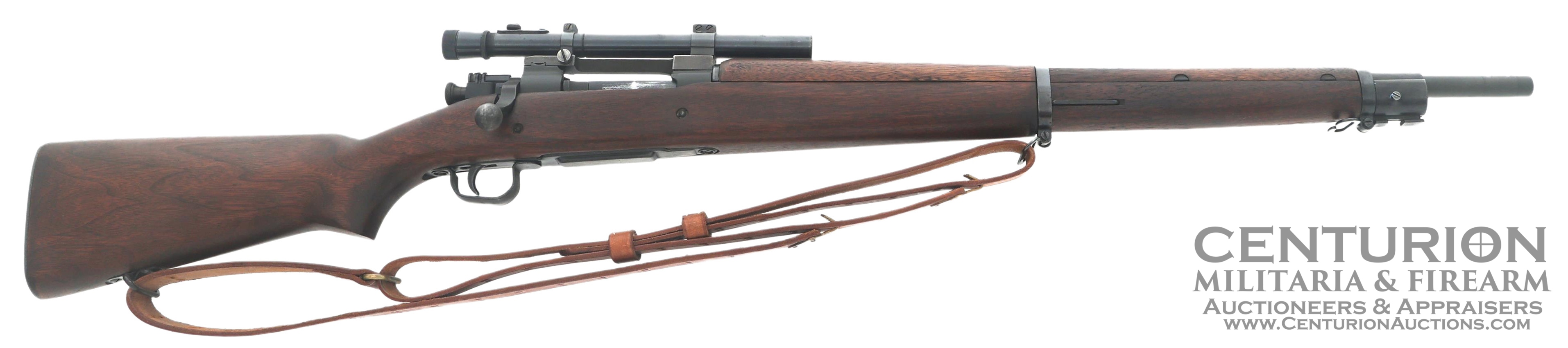 WWII US Remington model 03-A4 .30-06 caliber sniper rifle - 146142