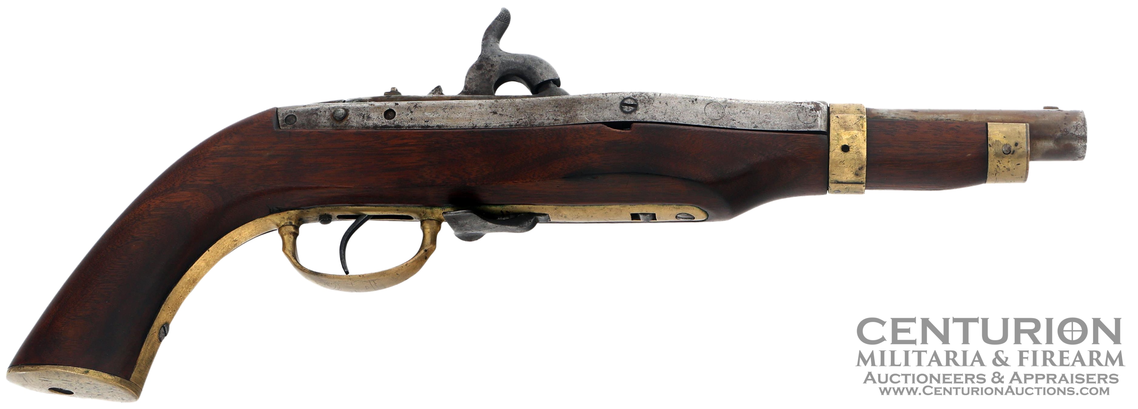 Harpers Ferry Hall Model 1836 Percussion .52 Caliber Holster Pistol 148267