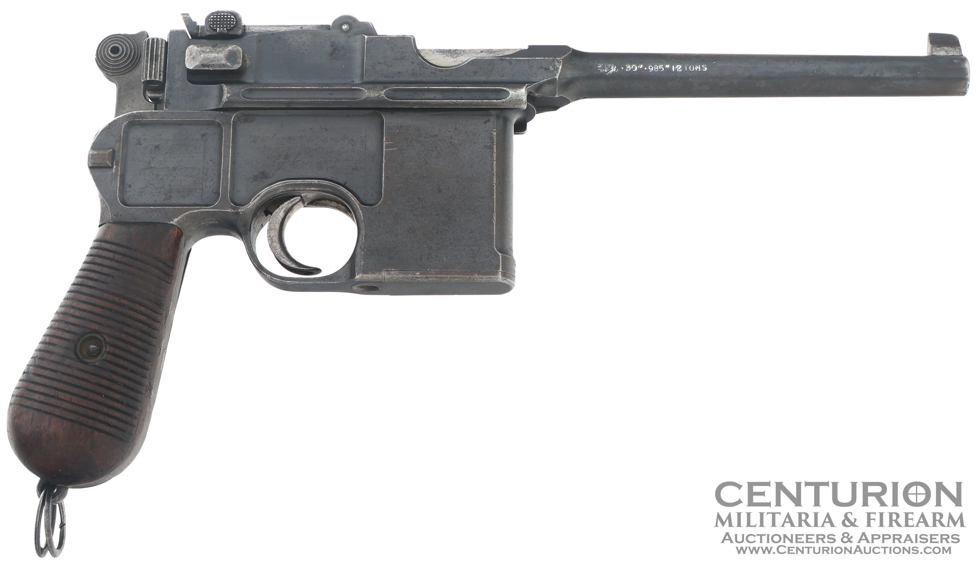 Mauser C-96 Commercial Conehammer 7.63mm Broomhandle Pistol 148048