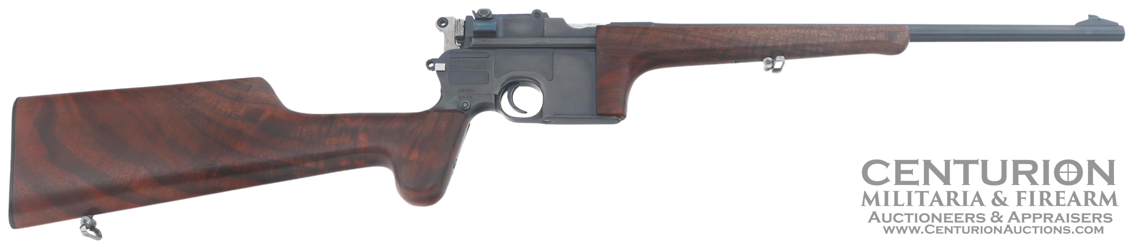 Mauser Model C-96 7.63x25mm Caliber Broomhandle Carbine 148051