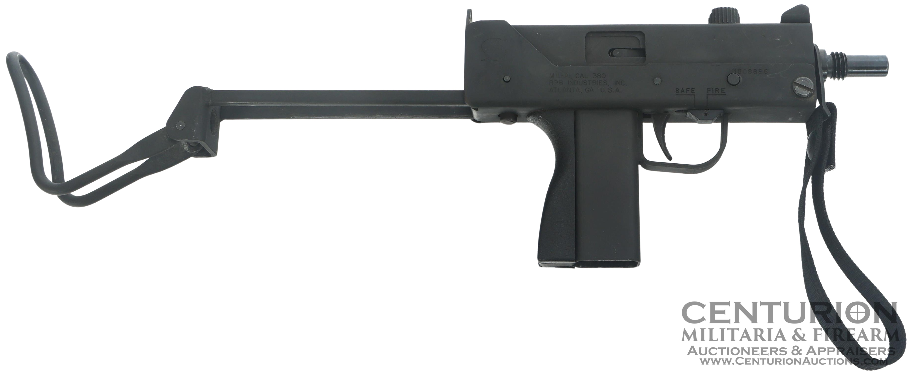 SW Daniel Inc RPB Industries M11 A1 .380 Caliber Submachine Gun NFA 148229