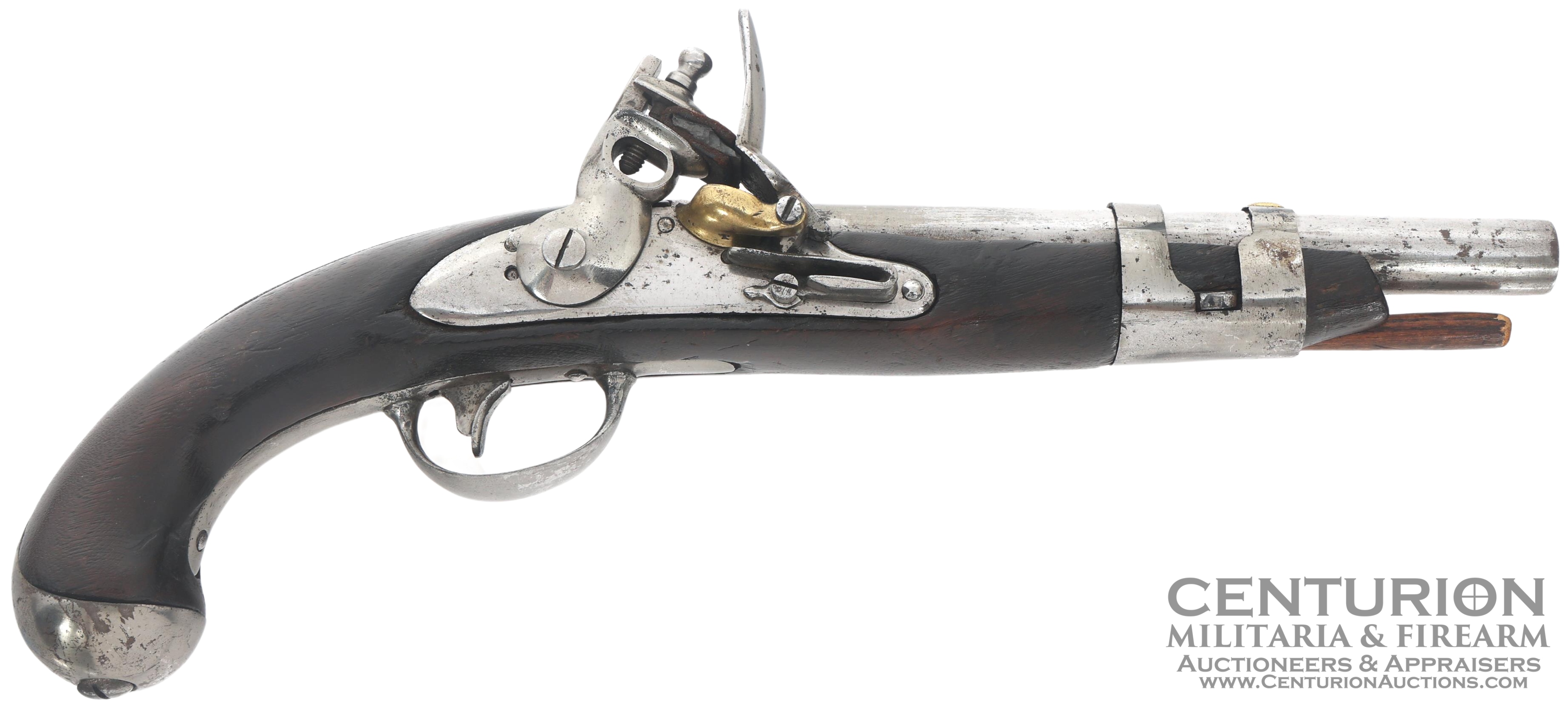 US North Model 1813 .54 Caliber Flintlock Pistol 148280