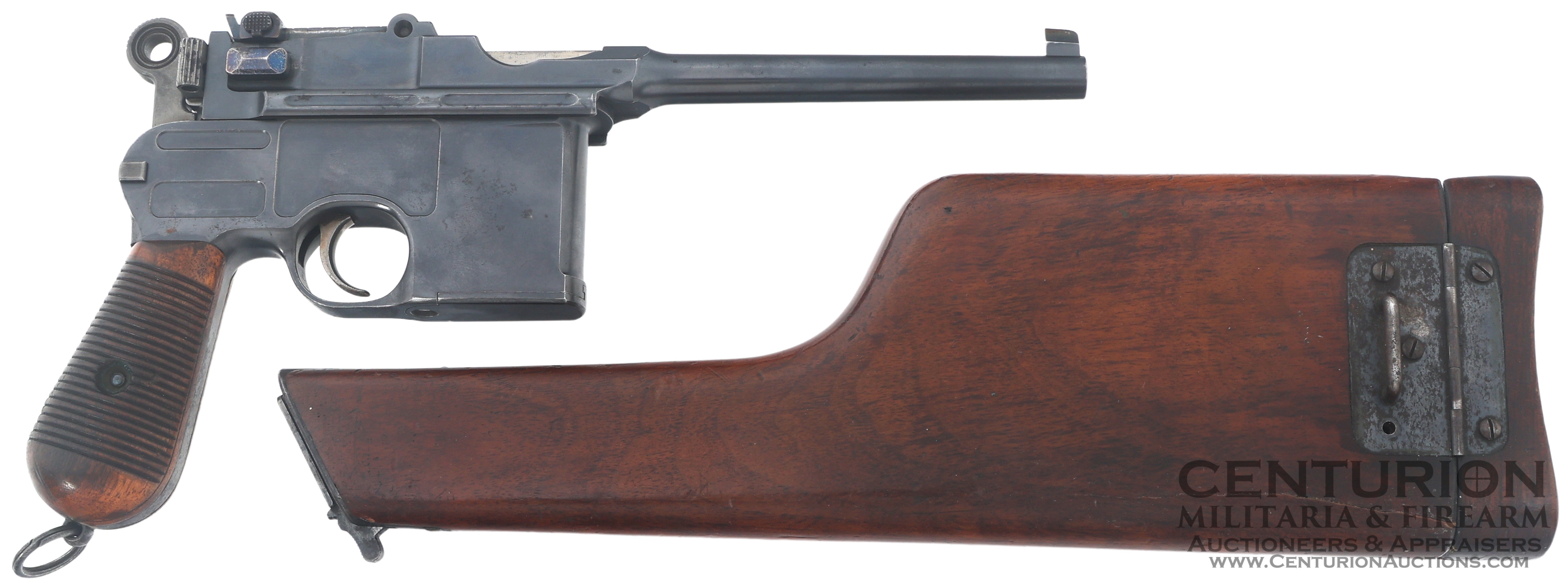 Von Lengerke Detmold New York Mauser Large Ring Hammer C-96 763mm Broomhandle Pistol 148049