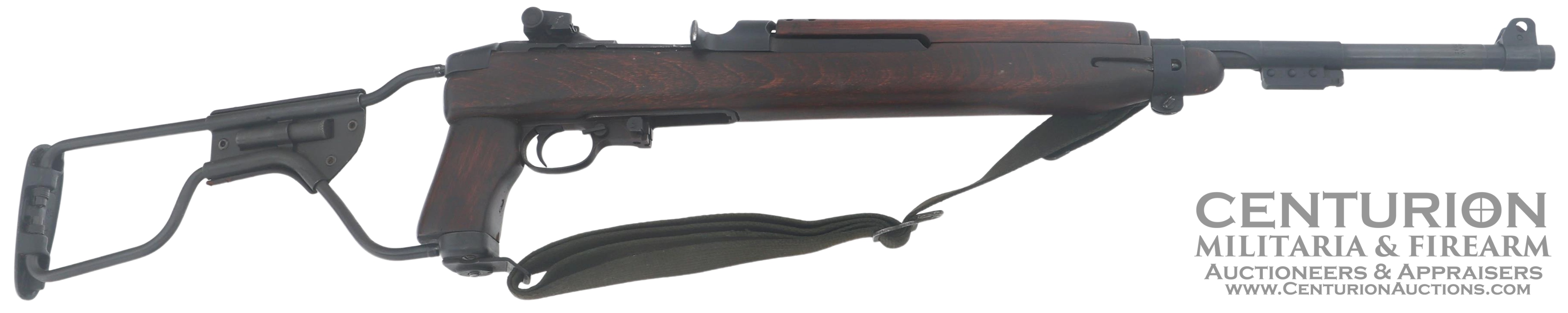 WWII 1944 US Inland Division M1A1 .30 Caliber Paratrooper Carbine 148115