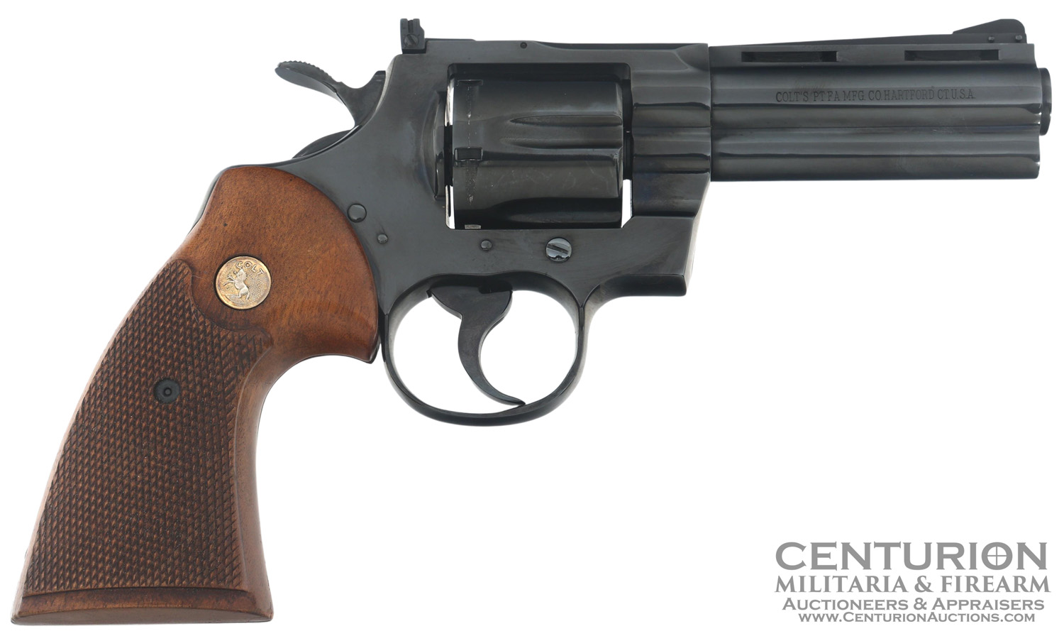 1970 COLT MODEL PYTHON .357 MAG CALIBER REVOLVER 154169