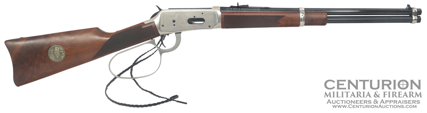 WINCHESTER JOHN WAYNE COMMEMORATIVE RIFLE SET 154507