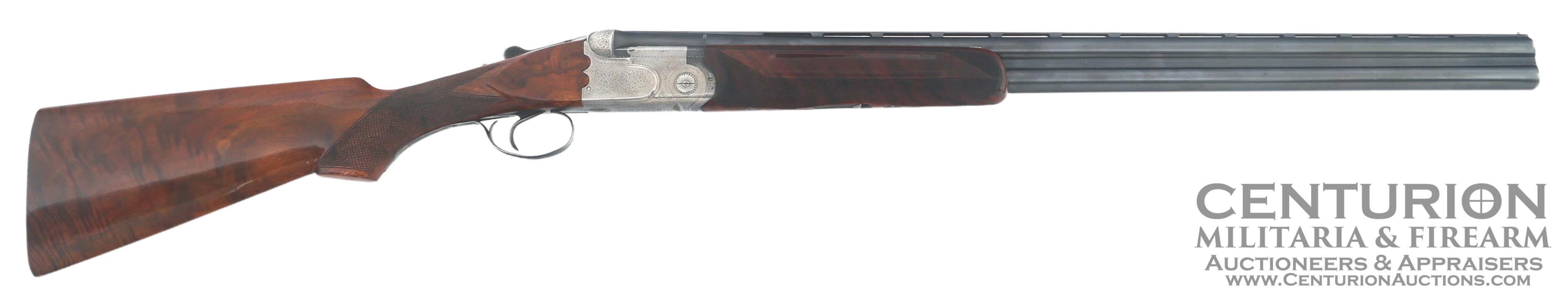 1956 P. Beretta Model AS-12-EL 12 gauge over under shotgun - 157430