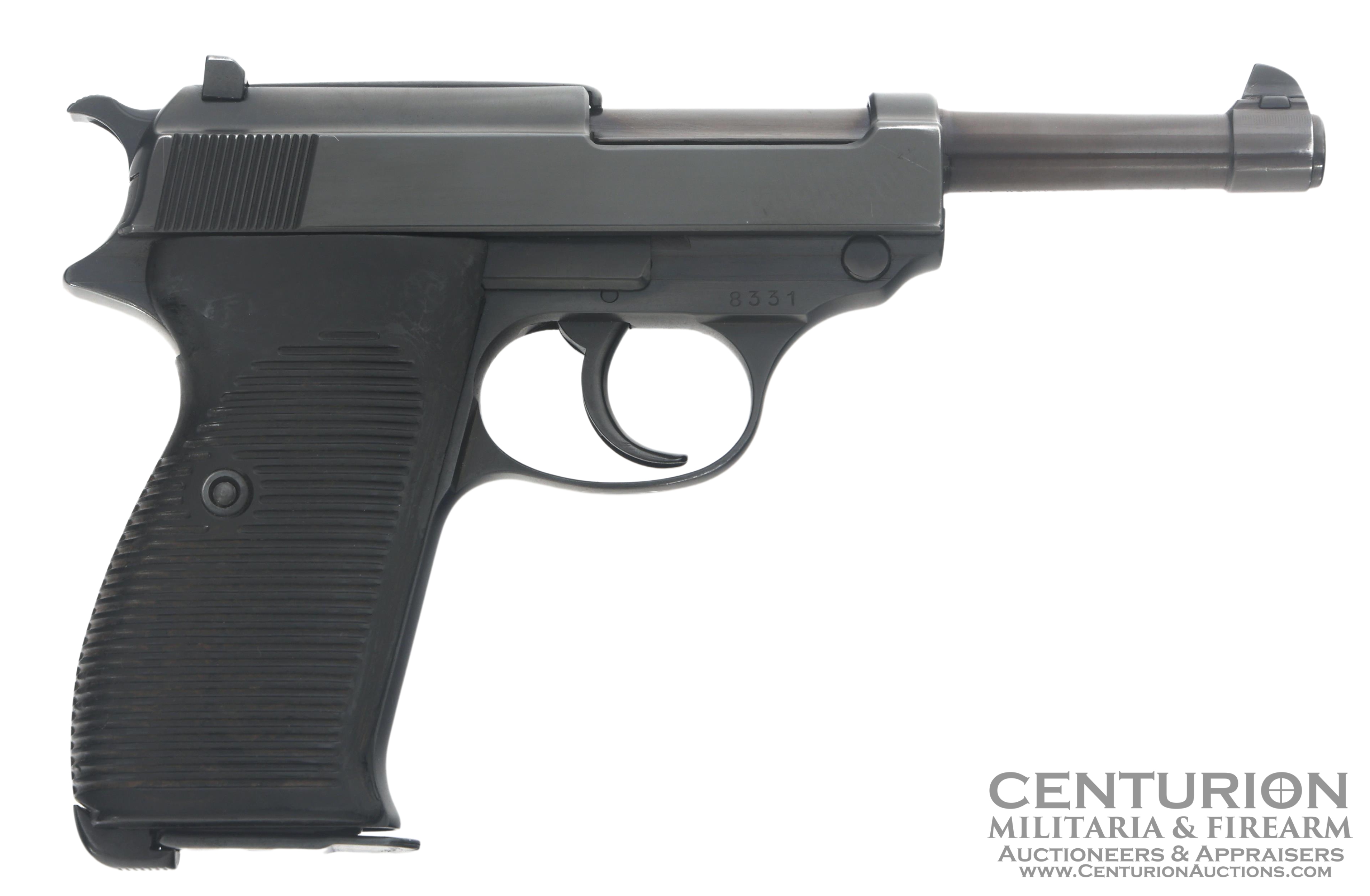 Walther Model HP 9x19mm caliber semi automatic pistol - 157052