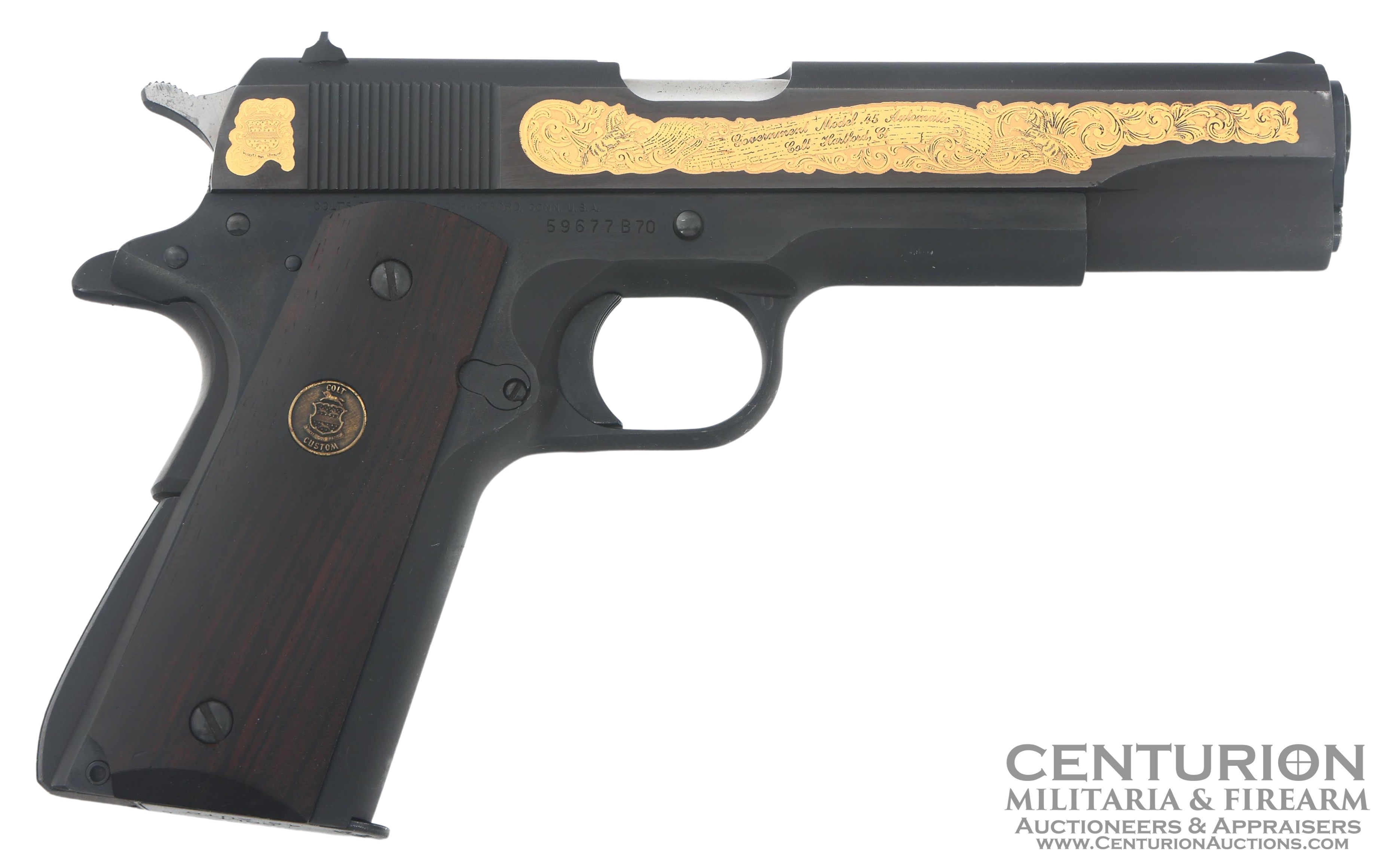 Colt Government Model Series 70 45 ACP semi automatic pistol - 157004