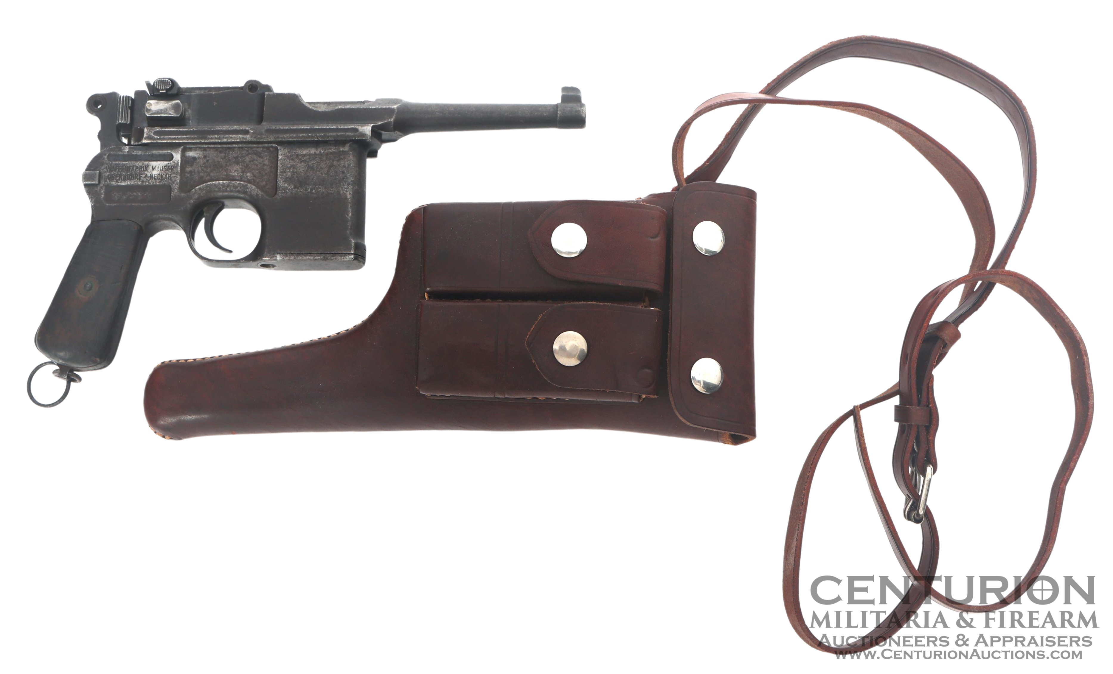 Mauser Model C96 Bolo 7.63x25mm caliber Broomhandle pistol - 157062
