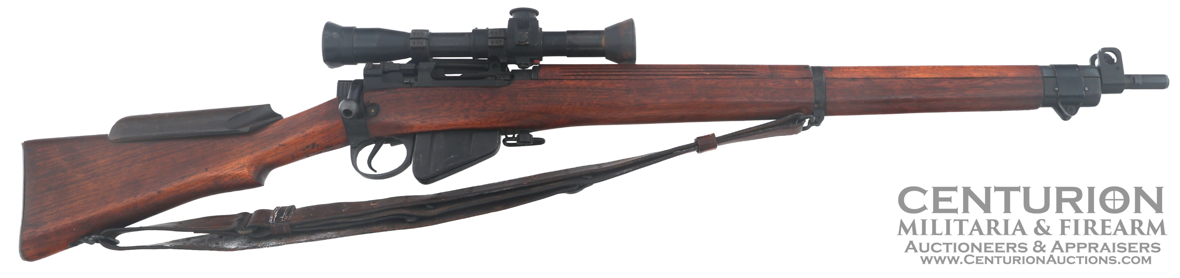 WWII British M47C BSA No 4 Mk I T Sniper Rifle