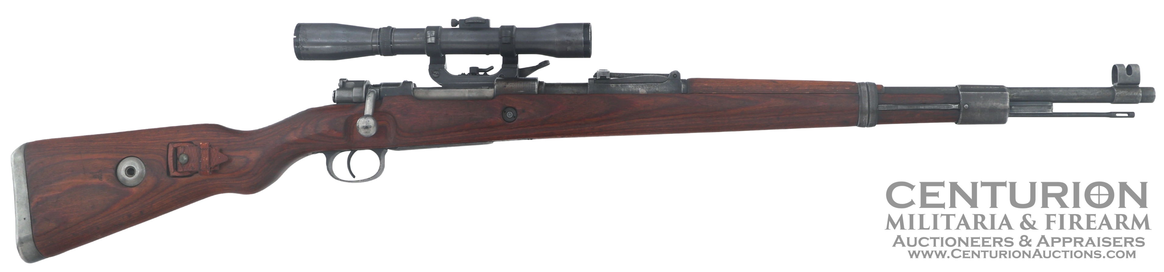 WWII German bnz Steyr K98 7.92X57mm Sniper Rifle
