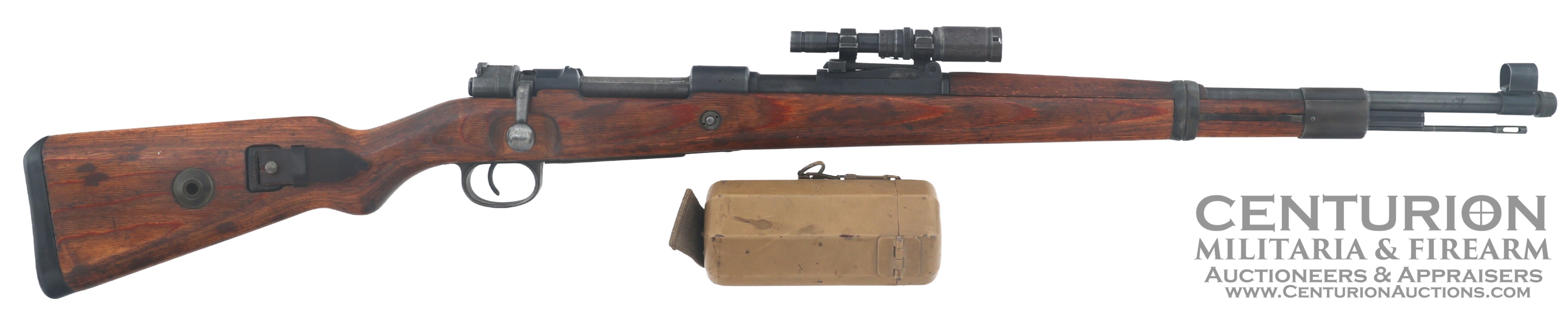 WWII German byf Mauser K98 7.92X57mm Sniper Rifle