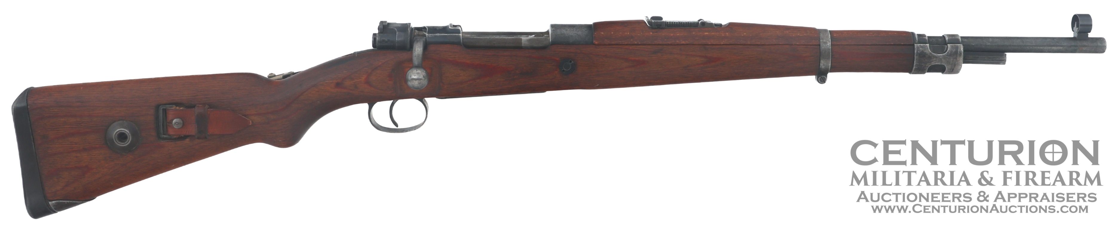 WWII German dot Brunn G33/40 7.92X57mm Mountain Carbine