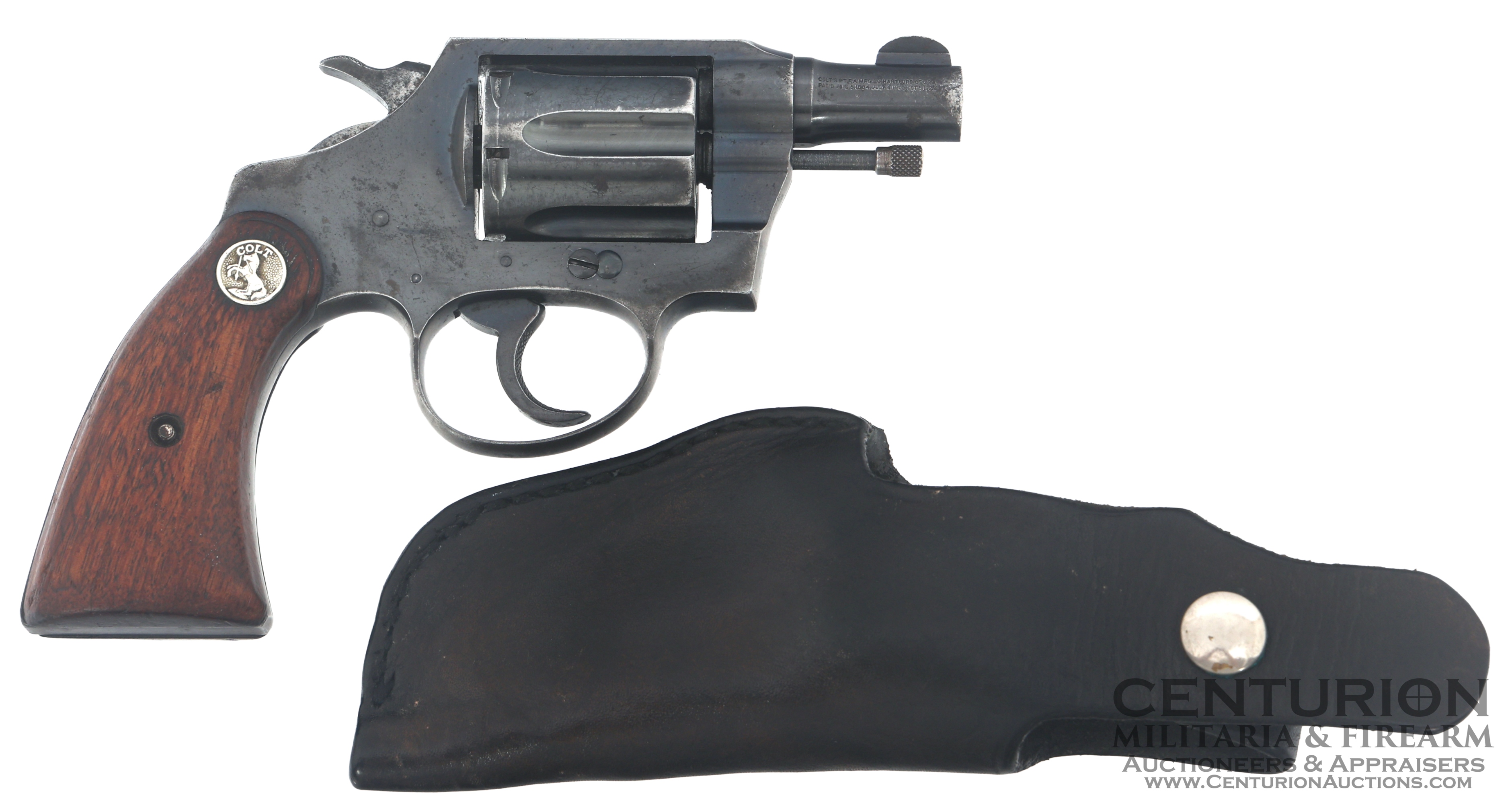 WWII OSS Colt Detective Special Revolver With Colt Letter