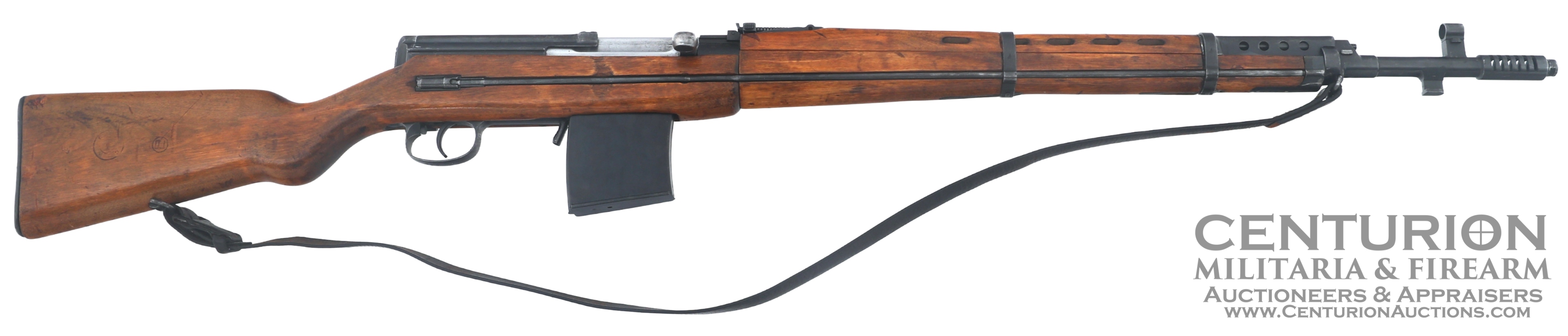 WWII Russian Izhevsk SVT-38 7.62 Semi Automatic Rifle