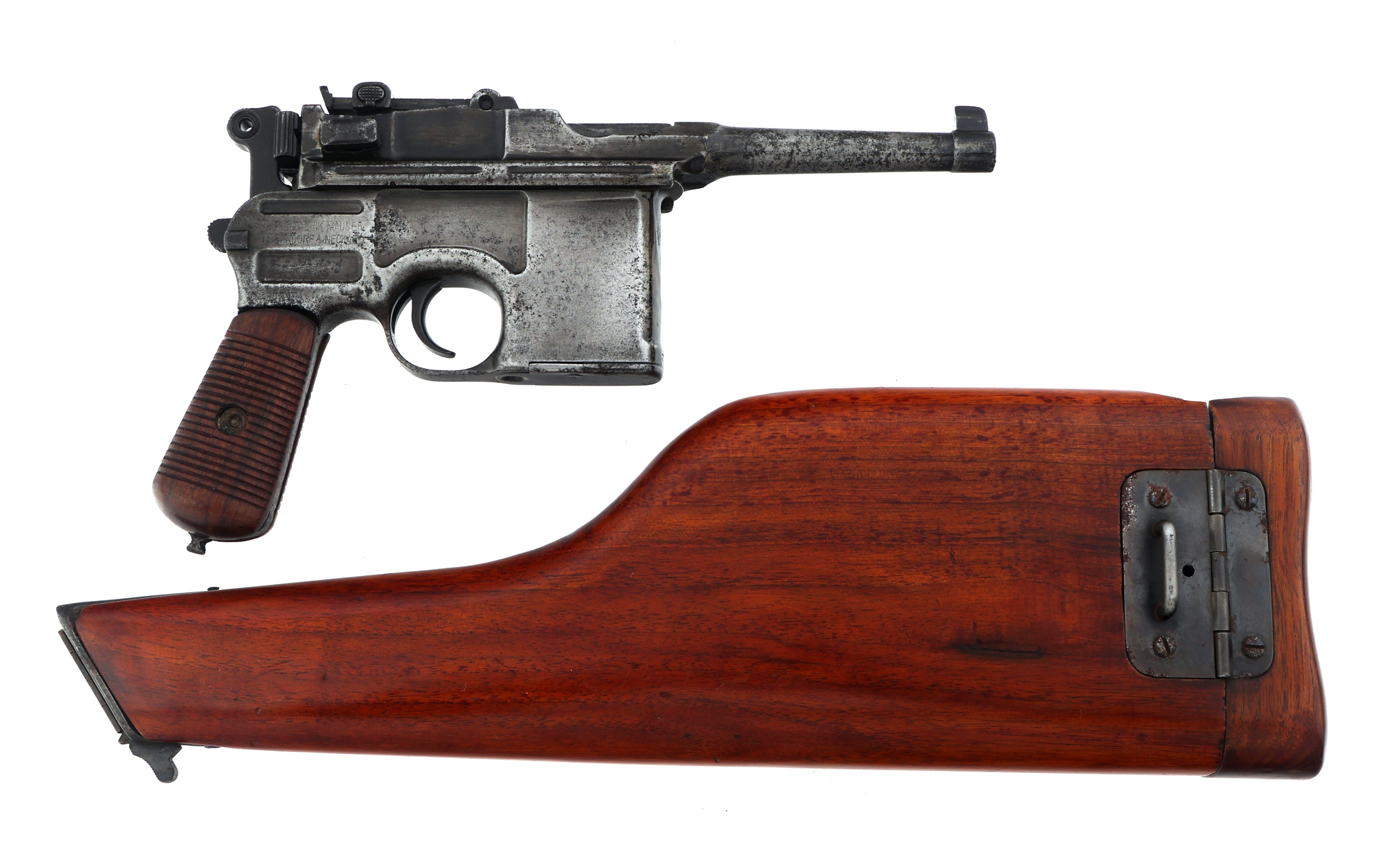 COMMERCIAL MAUSER C96 BOLO 9mm CALIBER PISTOL - 106089