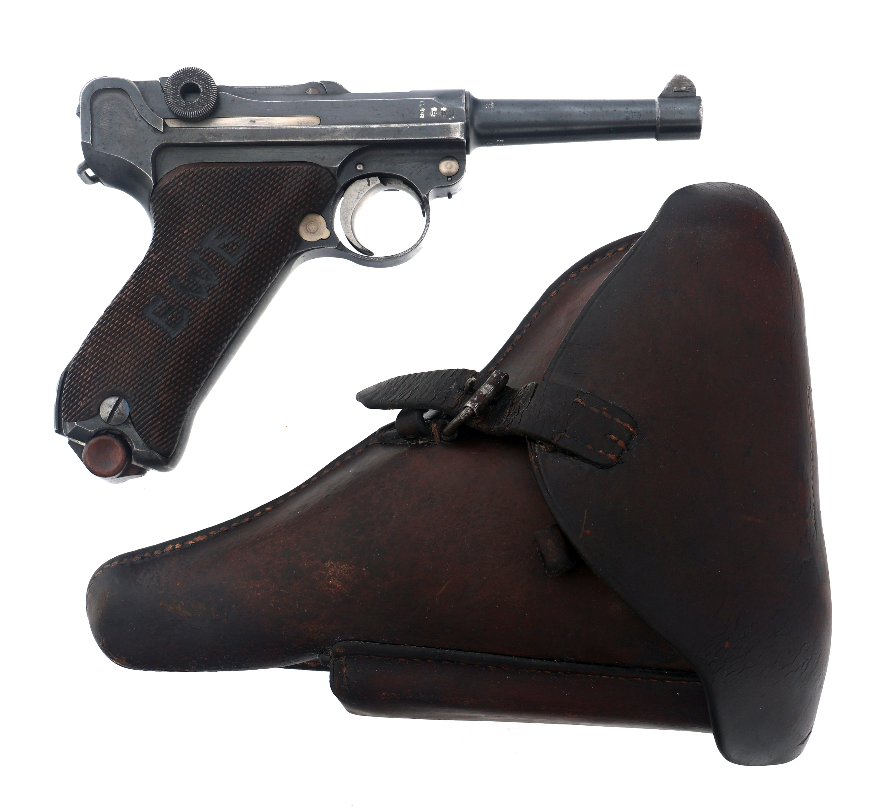 1916 BAVARIAN EWB ERFURT P08 9mm LUGER PISTOL 114035