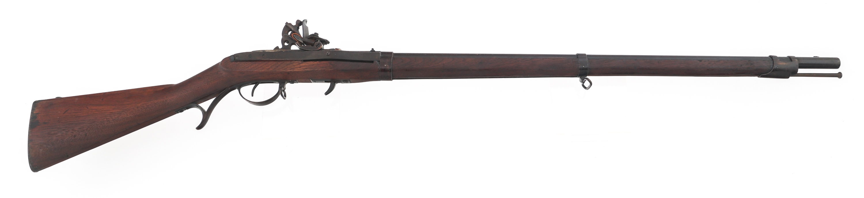 US HARPERS FERRY MODEL 1819 HALL FLINTLOCK RIFLE 114633
