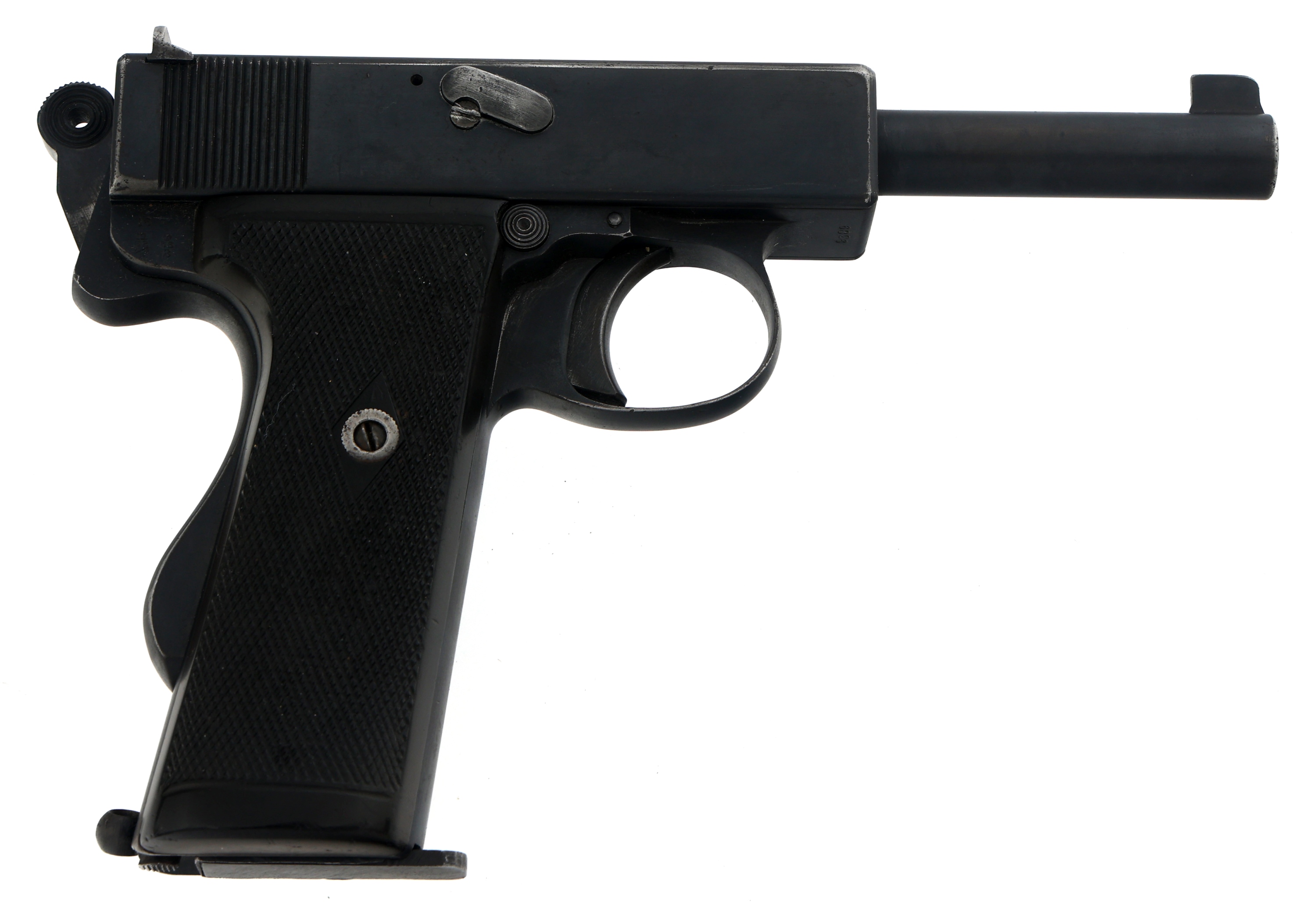 1916 BRITISH WEBLEY SELF LOADING Mk I .455 PISTOL - 119065