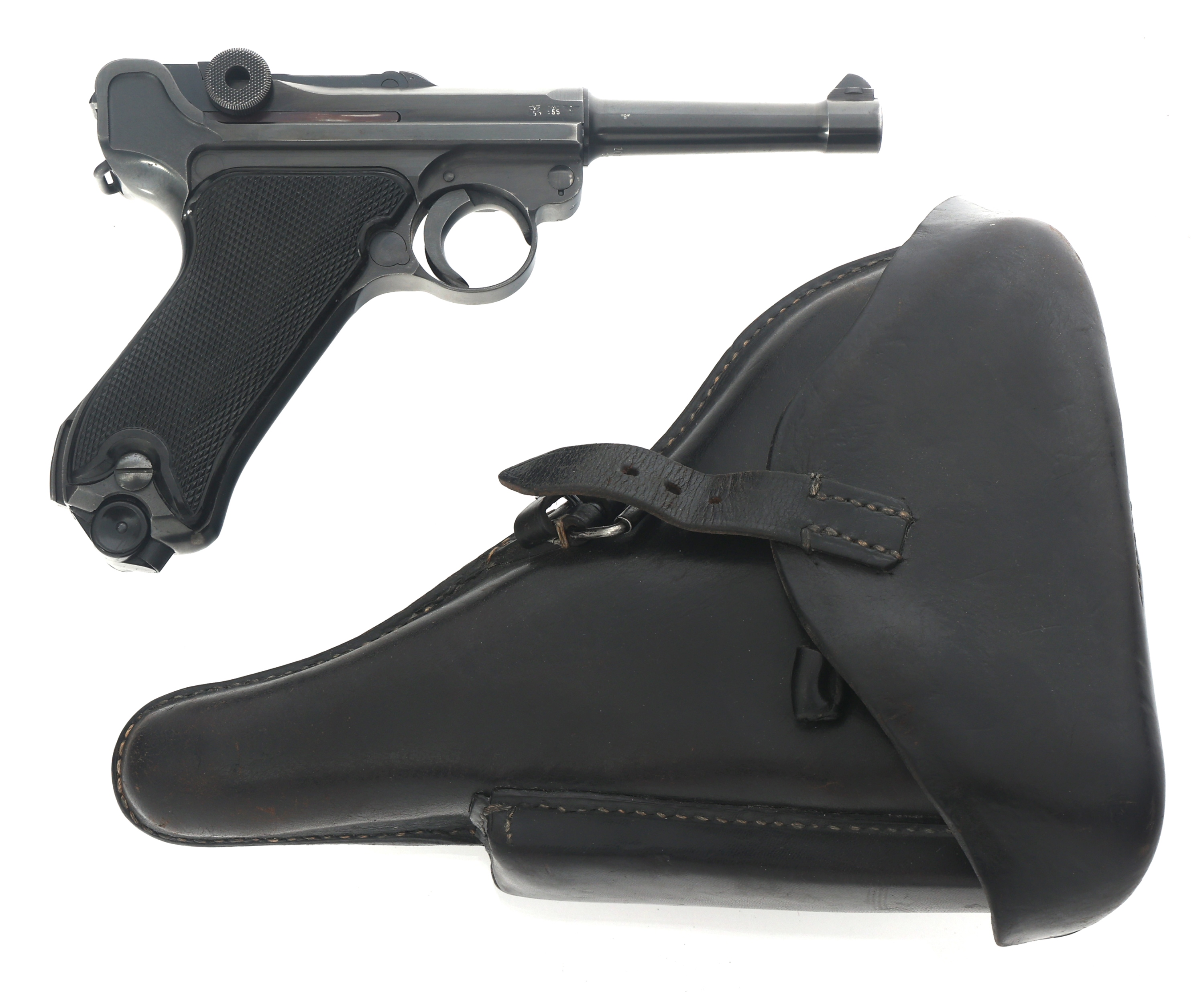 1941 GERMAN byf 41 MAUSER P08 9mm LUGER PISTOL - 119034