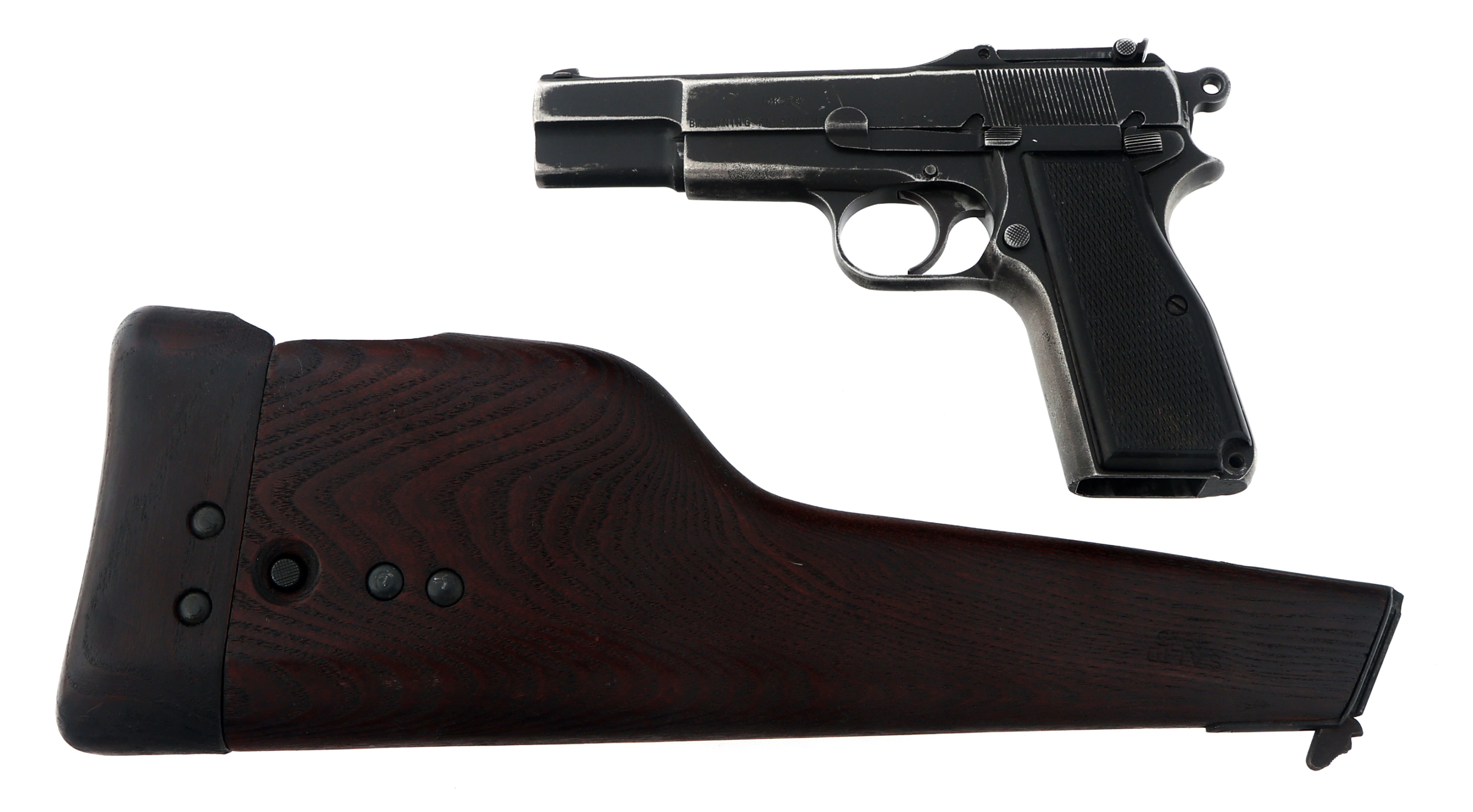 WWII CANADIAN INGLIS MK I 9mm CAL HI POWER PISTOL - 119012