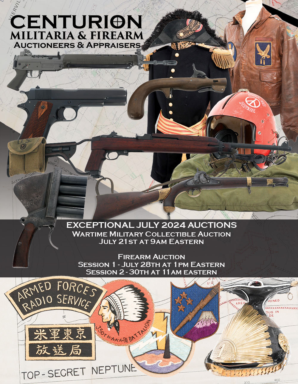 Wartime Military Memorabilia Auction July 2024