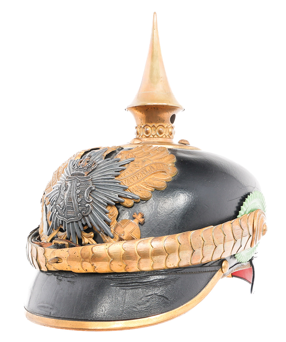 GERMAN ANHALT 93rd REGIMENT OFFICER PICKELHAUBE 117085
